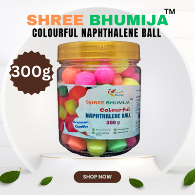 SHREE BHUMIJA Naphthalene Balls(300 g)