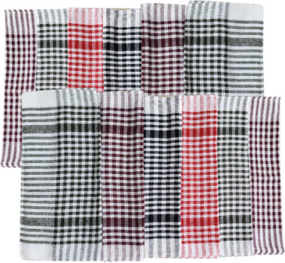 Feather Green KRR-02 Multicolor Cloth Napkins(12 Sheets)