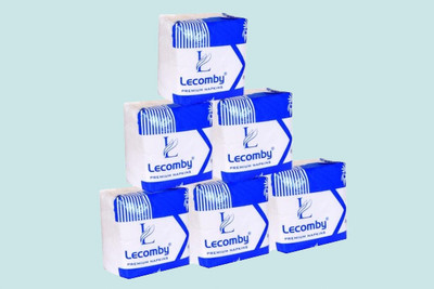 lecomby tissue napkin 6 White Paper Napkins(6 Sheets)