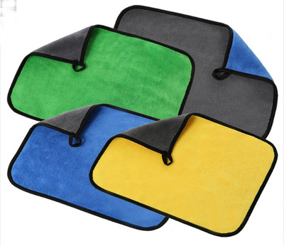 TaskTidy Microfiber Vehicle Washing  Cloth(Pack Of 4, 600 GSM)