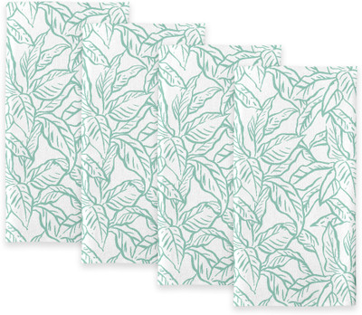 Astra Napkin Light Green Cloth Napkins(4 Sheets)