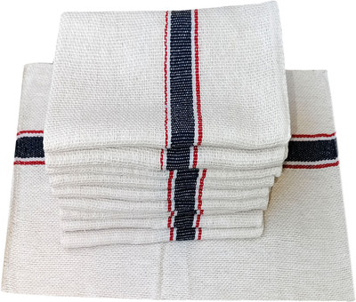 Feather Green Dust Cloth-2 Multicolor Cloth Napkins(12 Sheets)