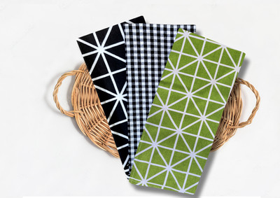 Feather Green FG-KTW-08 Multicolor Cloth Napkins(3 Sheets)