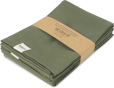 Knit Theory KTKT005 Green Cloth Napkins(4 Sheets)