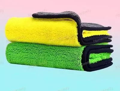 ADIYAL Microfiber 800 GSM Bath, Beach, Face, Hand Towel Set(Pack of 2)