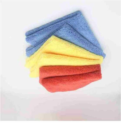 SNAN ICROFIBER CLOTH D17 PO6 3 Multicolor Cloth Napkins(6 Sheets)