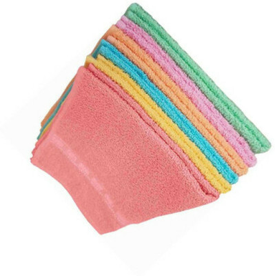 SNAN Cotton Hand Towel Combo Multicolor Cloth Napkins(6 Sheets)