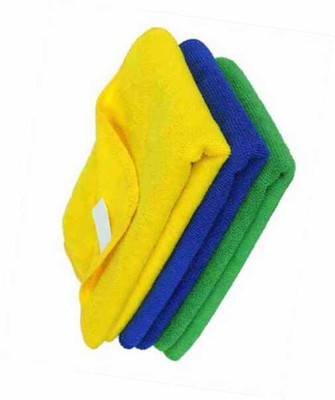 SNAN ICROFIBER CLOTH D3 PO3 11 Multicolor Cloth Napkins(3 Sheets)