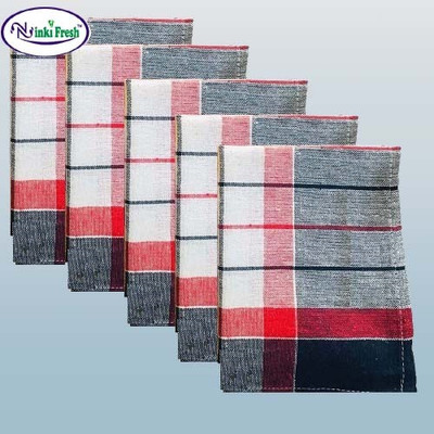Ninki Fresh Reusable Cotton Cleaning Cloth | Multipurpose Multicolor Cloth Napkins(6 Sheets)