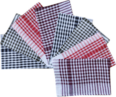 Feather Green KRR-6 Multicolor Cloth Napkins(6 Sheets)