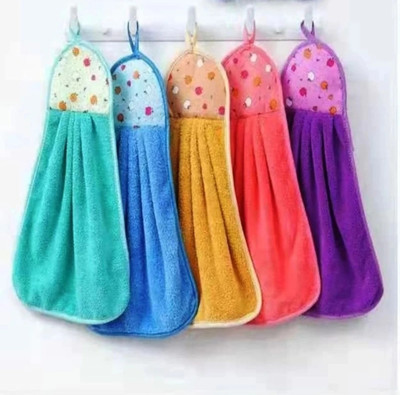 UQCKON Hanging Hand Towel Wash Basin Kitchen Sink /dining towel Cloth Napkins Multicolor Cloth Napkins(5 Sheets)