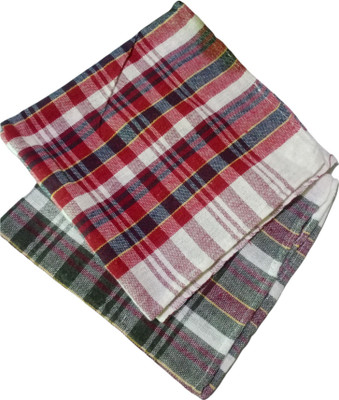 PITRADEV Size 20x20 INCH Cotton Chapatis Napkin and Cleaning,Cloth,MultiColor Sheet(10) Multicolor Cloth Napkins(10 Sheets)