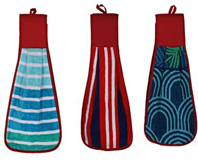 ADIYAL Multipurpose Cotton Kitchen Cleaning Cloth, Kitchen Towel,WASH BASIN Multicolor Cloth Napkins(3 Sheets)