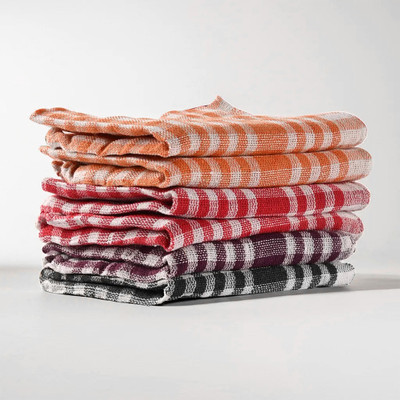 KUBER INDUSTRIES Pack of 6 Cotton Kitchen Cloth/Napkins & Roti Napkins | 16x26 Inch | Multicolor Multicolor Cloth Napkins(6 Sheets)