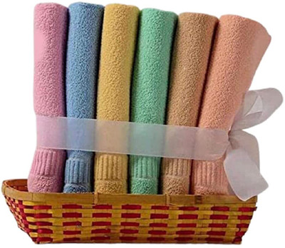 V.Idap 1218 Multicolor Cloth Napkins(6 Sheets)