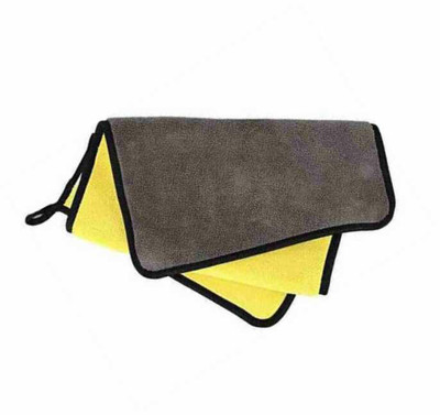 SNAN ICROFIBER CLOTH D45 PO1 10 YELLOW AND GREY Cloth Napkins