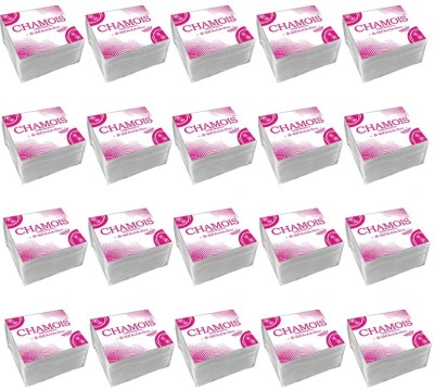 Chamois ChamoisPack20 White Paper Napkins(70 Sheets)