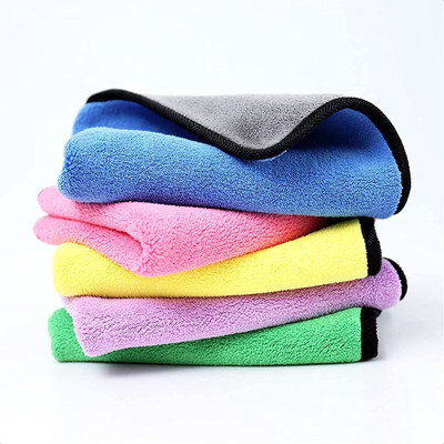 TaskTidy Microfiber Vehicle Washing  Cloth(Pack Of 6, 600 GSM)