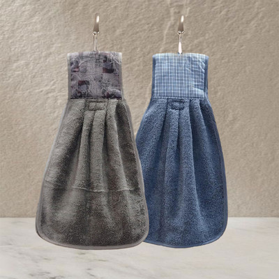 Giza COTTON HTKT_BlueTan Blue Tan Cloth Napkins(2 Sheets)