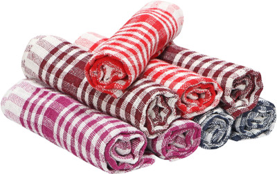 PITRADEV Hand kitchen towel napkin Multicolor Cloth Napkins (8 Sheets) Multicolor Cloth Napkins(8 Sheets)