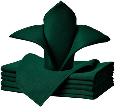 Uniformer UNINAP01 Green Cloth Napkins(6 Sheets)