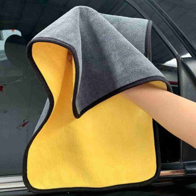 SNAN Microfiber soft cloth 520GSM pack of 1 Yellow, Grey Cloth Napkins SNAN Microfiber soft cloth 520GSM pack of 1 Yellow, Grey Cloth Napkins