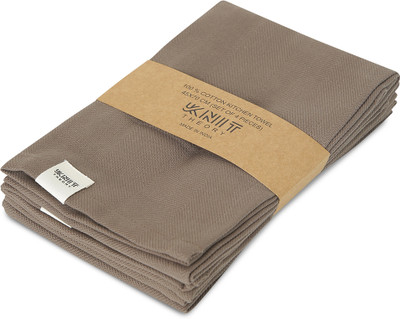 Knit Theory KTKT012 Brown Cloth Napkins(4 Sheets)