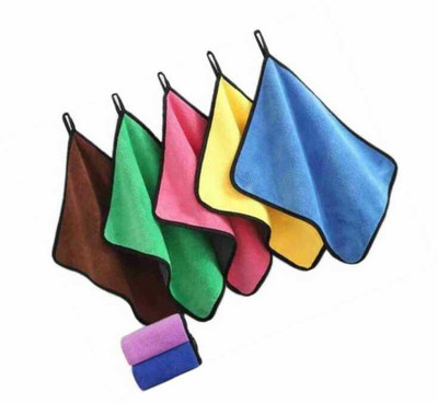 SJK Microfiber Vehicle Washing  Duster(Pack Of 6, 600 GSM)