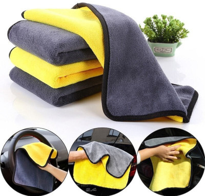 Dreamshop Microfiber Vehicle Washing  Cloth(Pack Of 5, 600 GSM)
