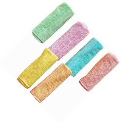 SNAN face Towel guest room combo pack Multicolor Cloth Napkins(6 Sheets)