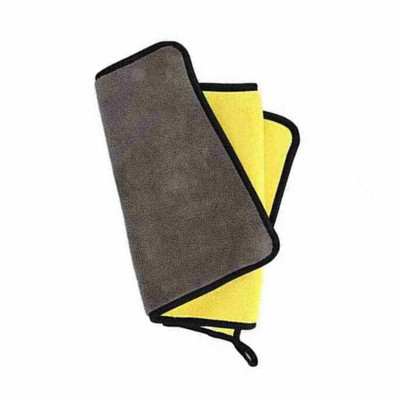 SNAN ICROFIBER CLOTH D45 PO1 7 YELLOW AND GREY Cloth Napkins