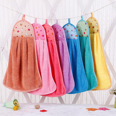 Stylewell Soft Microfiber Hanging Hand Towels For Kitchen & Wash Basin (PACK OF 7) Multicolor Cloth Napkins(7 Sheets)