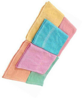 SNAN lunch Towel Combo Multicolor Cloth Napkins(6 Sheets)