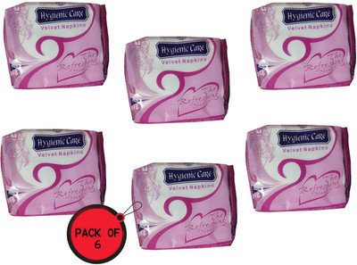 ANKOF BLAZE Hygenic Care 1 Ply Tissue Paper Napkins White Paper Napkins(6 Sheets)