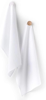 MAGIZH KITCHEN TOWELS White Cloth Napkins(2 Sheets)