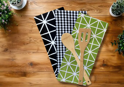 AKHVI NEW-TWL-01 Multicolor Cloth Napkins(3 Sheets)