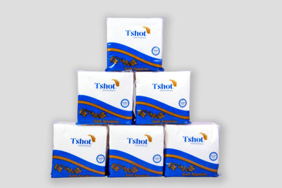 Tshot Soft Tissue Paper White Paper Napkins(6 Sheets)