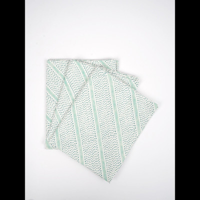 RATAN CART 24HFKT064-Sea Green Sea Green Cloth Napkins(3 Sheets)