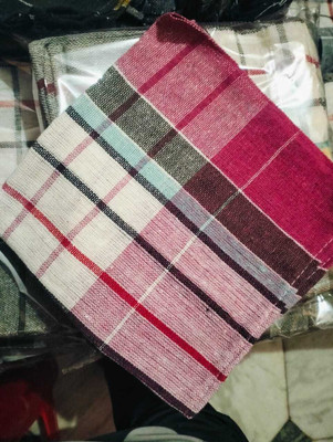 Ninki Fresh Cleaning Machine Washable Multipurpose Cotton Checked Kitchen Towels Multicolor Cloth Napkins(5 Sheets)
