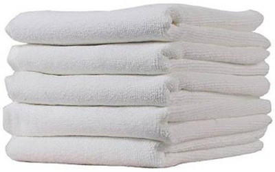 BS NATURAL Hand Towels Set of 5 Peice for wash Basin Soft & Super Absorbent, Multicolor Cloth Napkins(5 Sheets)
