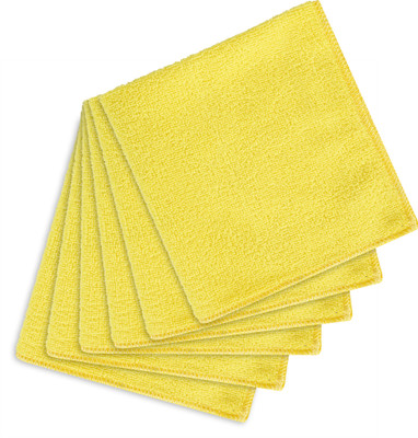 DR MARWIN Microfiber Cloth Napkins for Mixed Color Pack of 6 Napkins Hand Towels 40x40 CM Multicolor Cloth Napkins(6 Sheets)