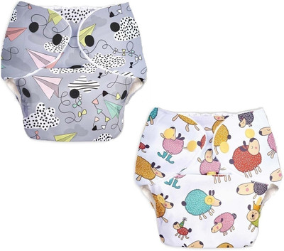Creeknest Washable & Adjustable Baby Nappy Diaper With One 5 layers Microfiber Insert Pad