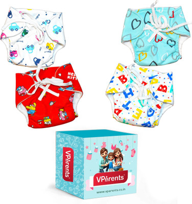 VParents DryFeel Baby Langot 6-12 months Cotton Modern Baby Nappy Diaper-free Time