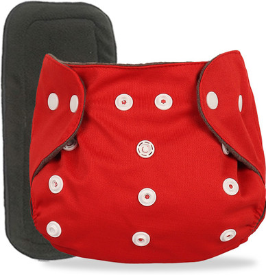 InEffable Baby Reusable Cloth Diaper Nappy With Multi Layered Microfiber Insert Free Size