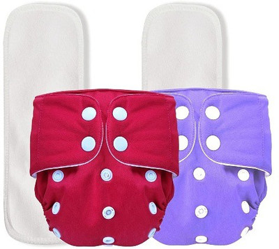 Senkiddpro Adjustable Cloth Baby Diaper Reusable/Washable Wetfree/Leakproof with Insert Pad