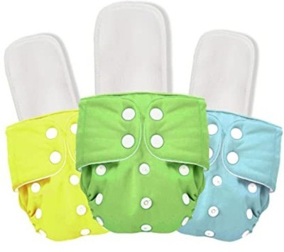 Senkiddpro Adjustable Cloth Baby Diaper Reusable/Washable Wetfree/Leakproof with Insert Pad