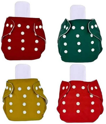 MOONKISS Reusable Cloth Baby Diaper with Insert –Washable & Adjustable –Soft&Leak-Proof