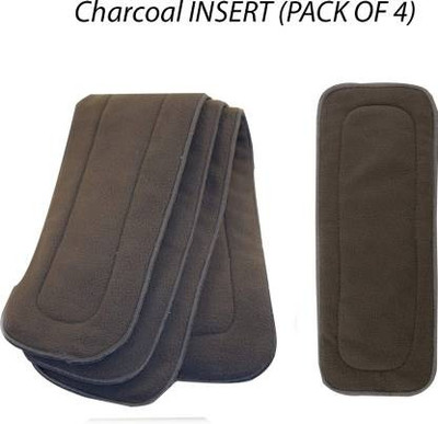 MEEOWMEE 5 Layer bamboo charcoal Inserts Liners Natures Cloth Diaper Liner