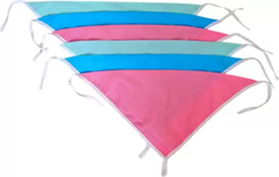 KRISHVIA Cloth Diaper/Langot Double Layered Cotton V Shaped Washable Reusable Pack of 6