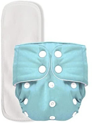 fastgear Adjustable Cloth Baby Diaper Reusable/Washable Wetfree/Leakproof with Insert Pad